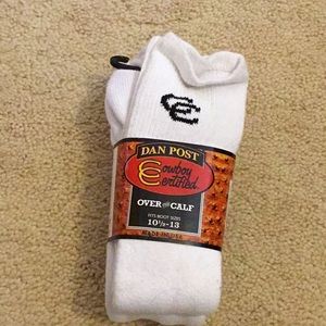 Dan Post socks. New